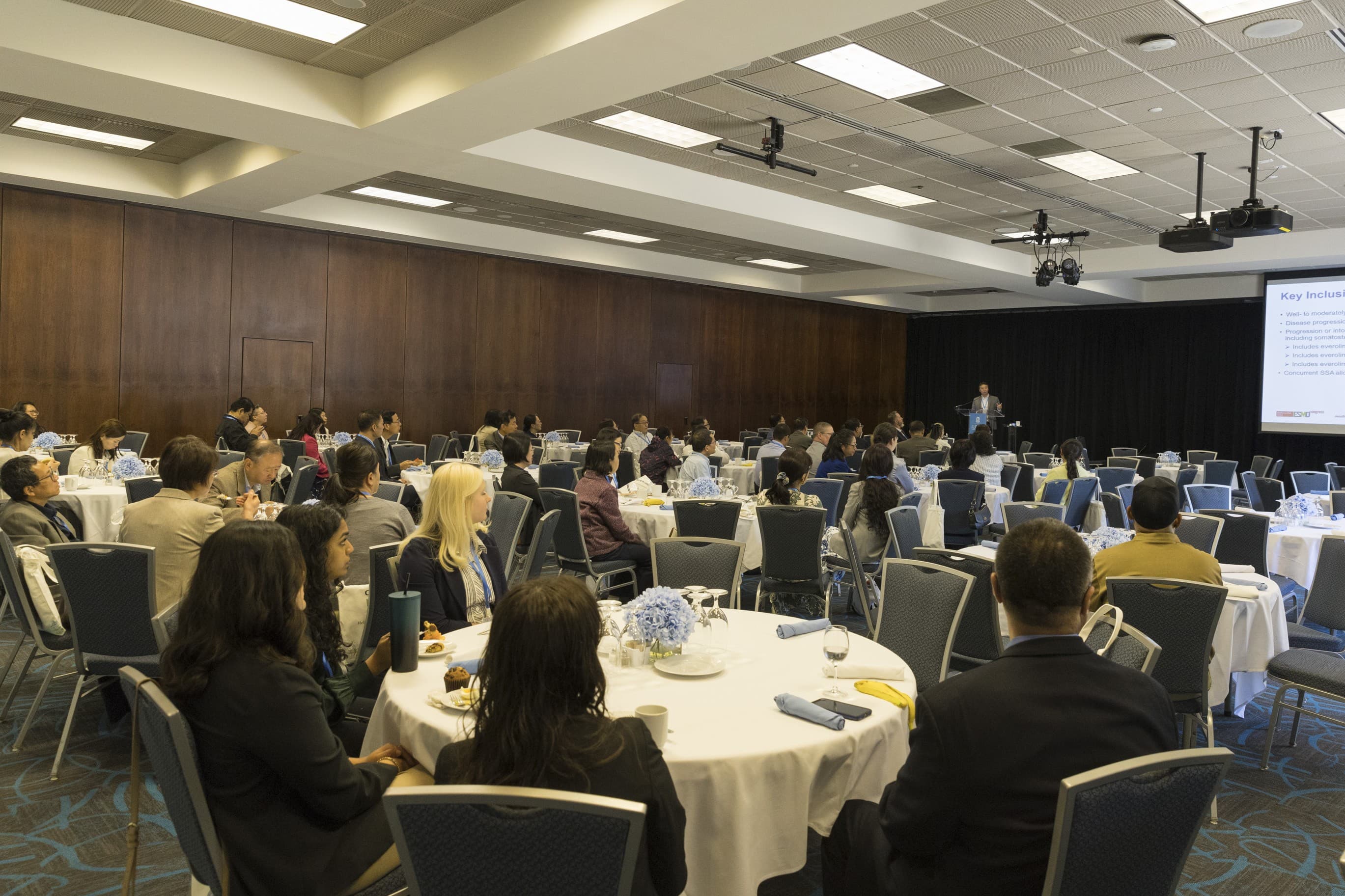 Healthcare professionals attending a CCHPA annual conference presentation