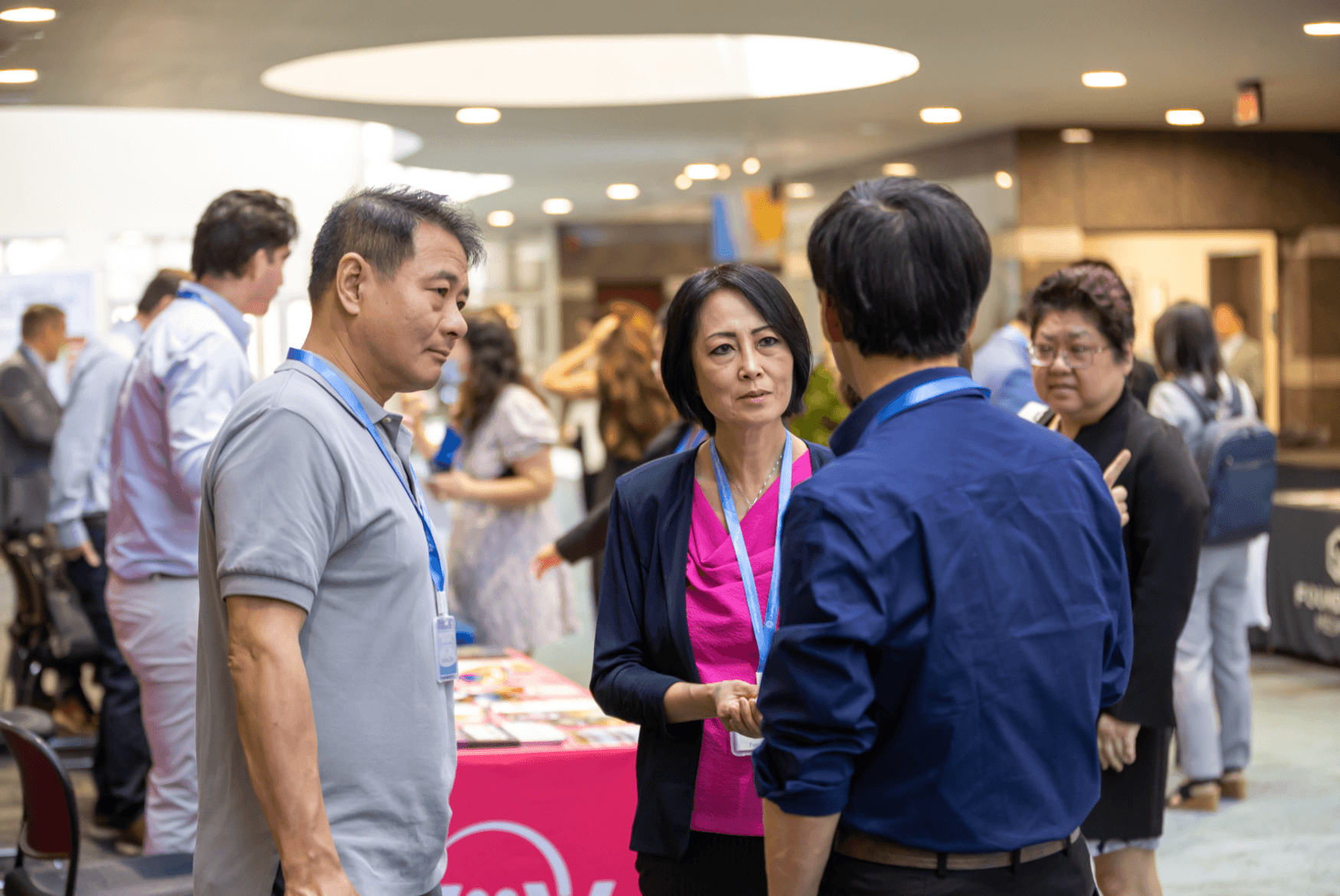 CCHPA healthcare professionals connecting during an association event