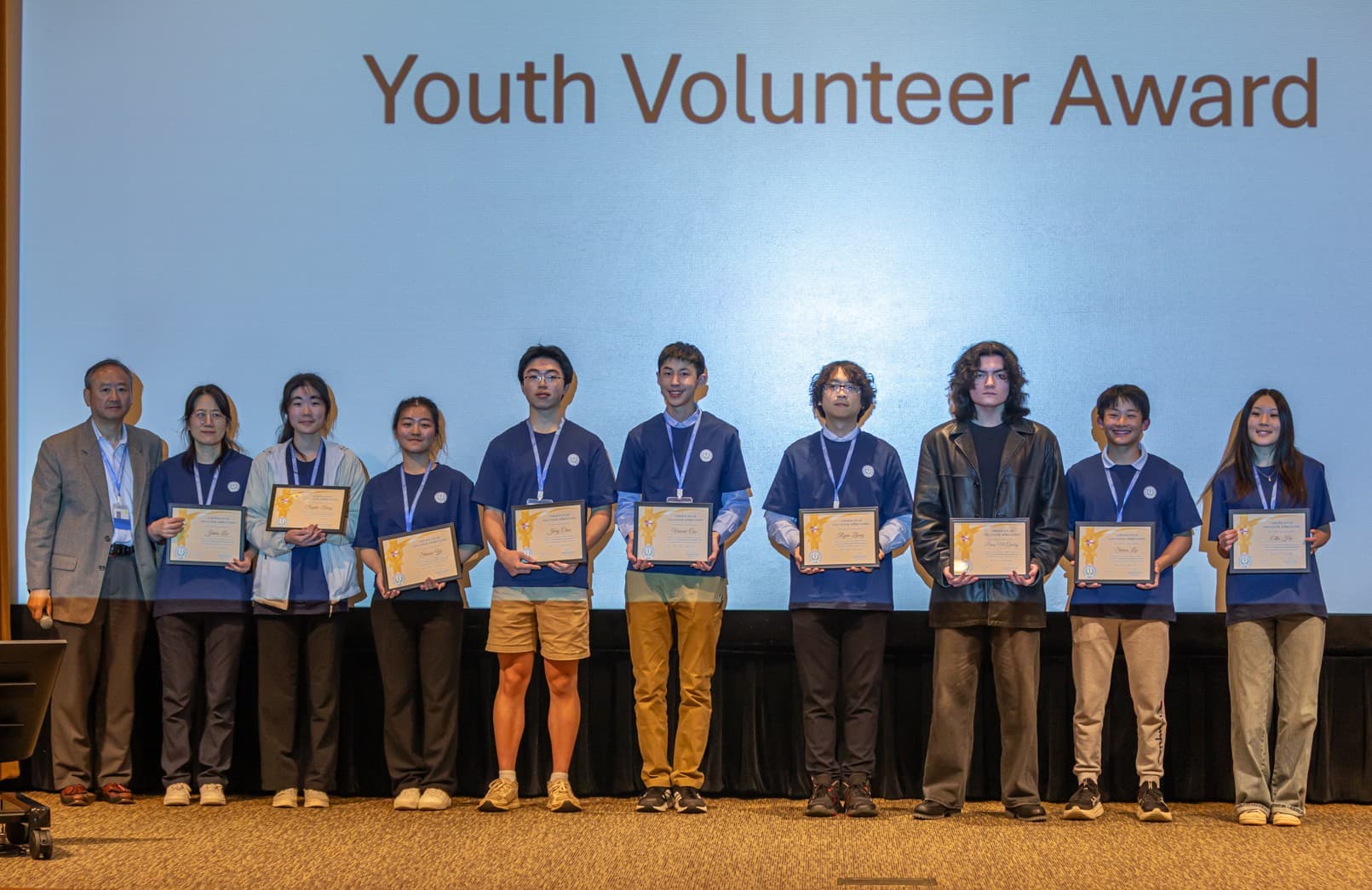 CCHPA youth volunteers recognized for their service and achievement